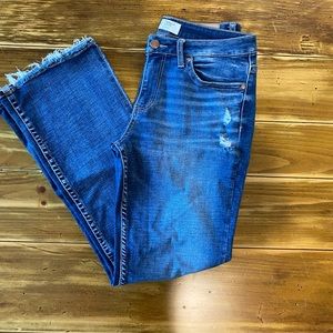 BKE Women’s Mid-rise Stella Boot Cut Jeans